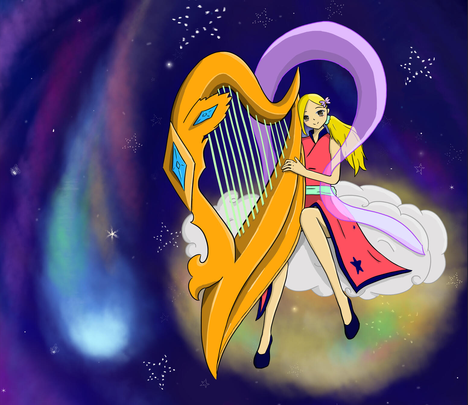 Harp Goddess
